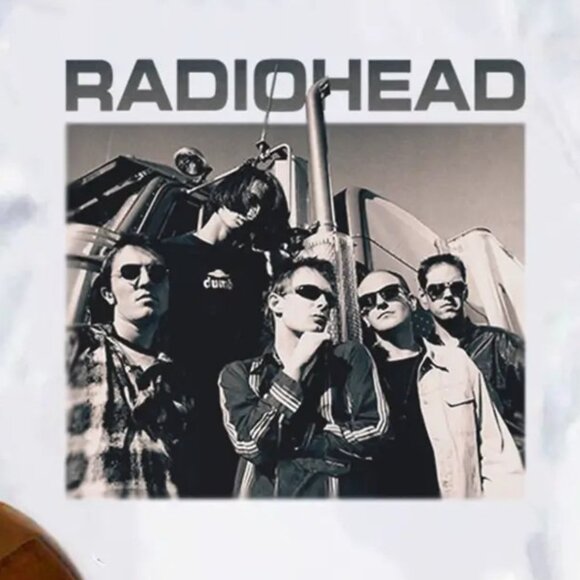 Radiohead 90s Band Graphic Rock Music Fan Collector Concert Tour T-Shirt 91 - Picture 2 of 5